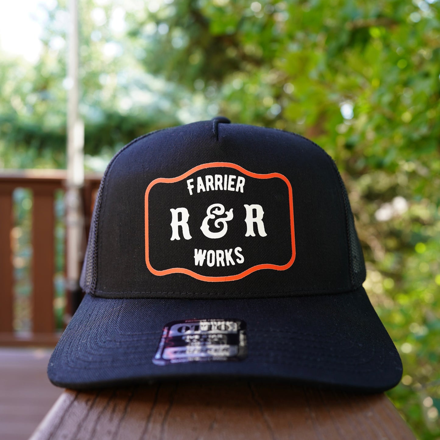 Farrier hat. Western hat. horseshoeing, vintage hat. colorado hat. trucker hat.