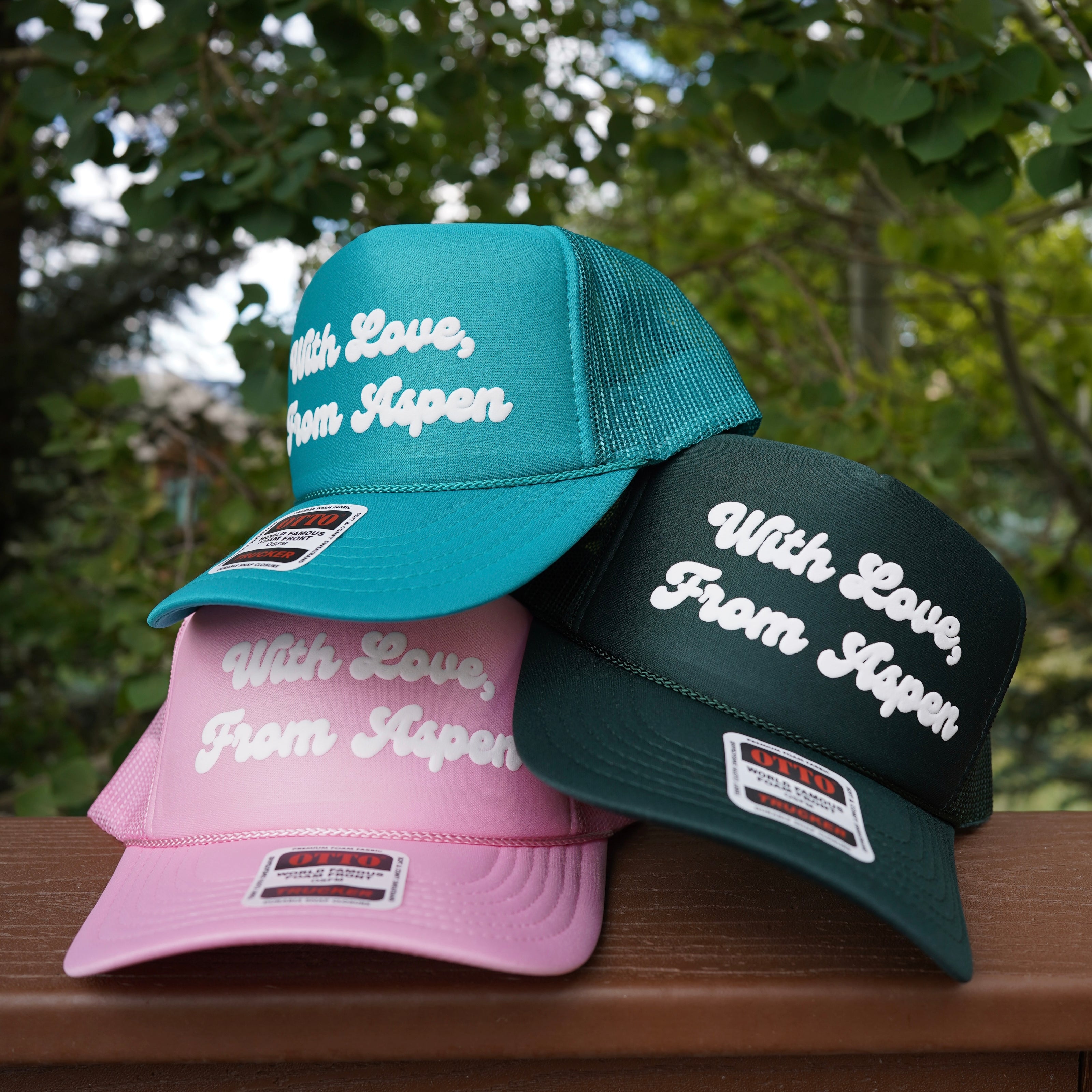 aspen hat. aspen colorado souvenir. ski aspen. cute hat. vintage hat. with love from aspen. trucker hat. colorado hat. aspen ski resort,