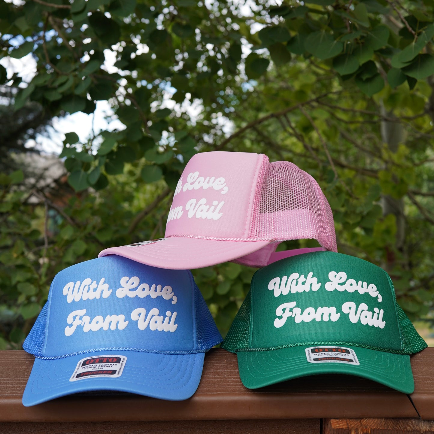 vail hat. vail colorado souvenir. ski vail. cute hat. vintage hat. with love from vail. trucker hat. colorado hat. vail ski resort,