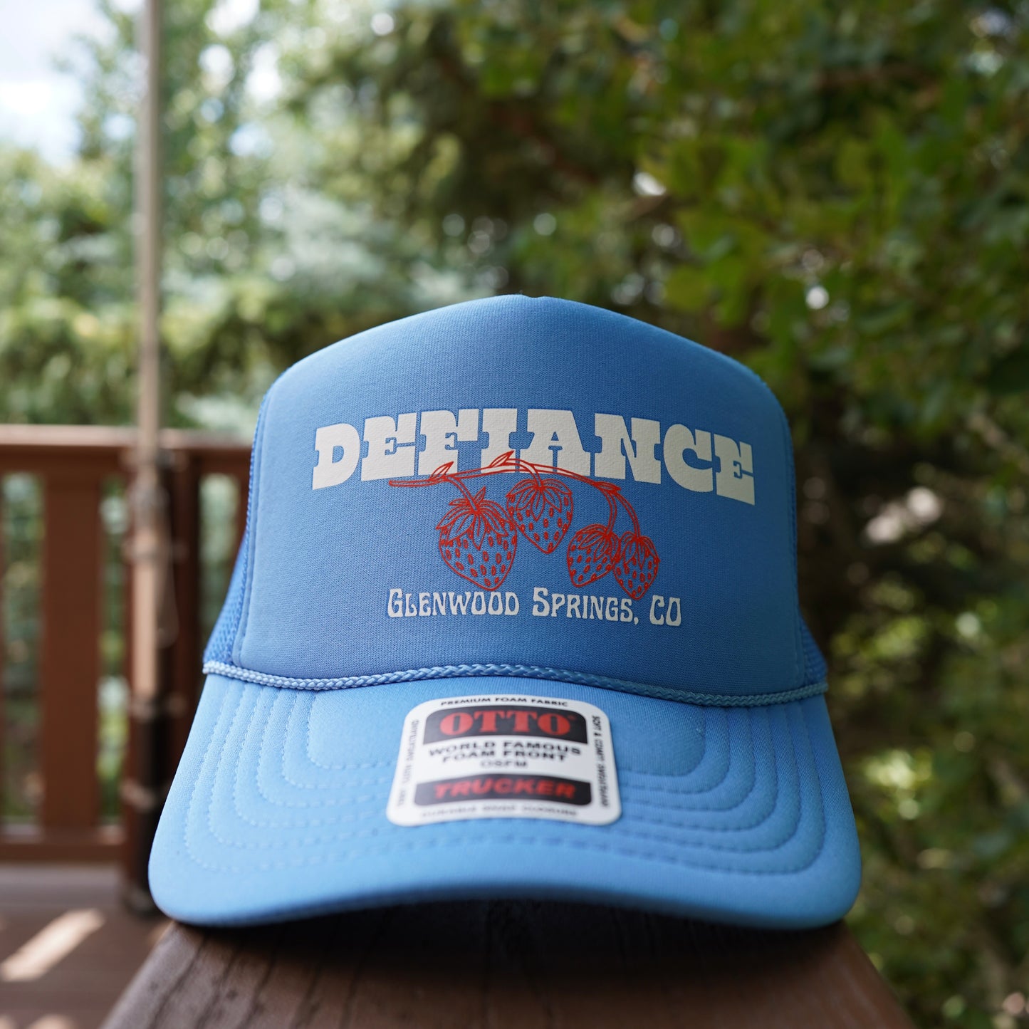 Glenwood springs colorado hat. strawberry days glenwood springs. cute hat. colorado souvenir. vintage hat.