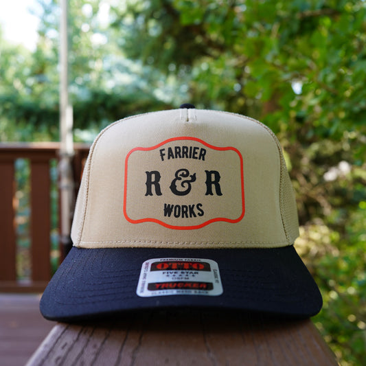 Farrier hat. Western hat. horseshoeing, vintage hat. colorado hat. trucker hat.
