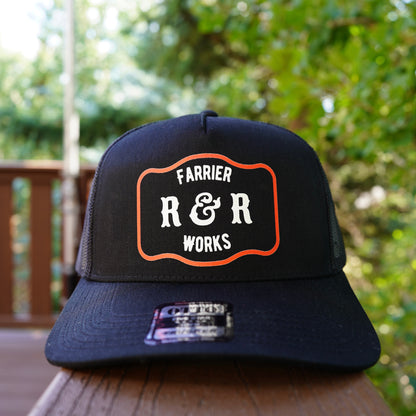 Farrier hat. Western hat. horseshoeing, vintage hat. colorado hat. trucker hat.