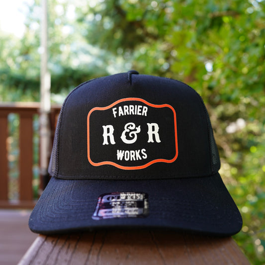 Farrier hat. Western hat. horseshoeing, vintage hat. colorado hat. trucker hat.